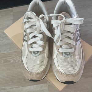 Aime Leon Dore Cream and Tan Sneakers